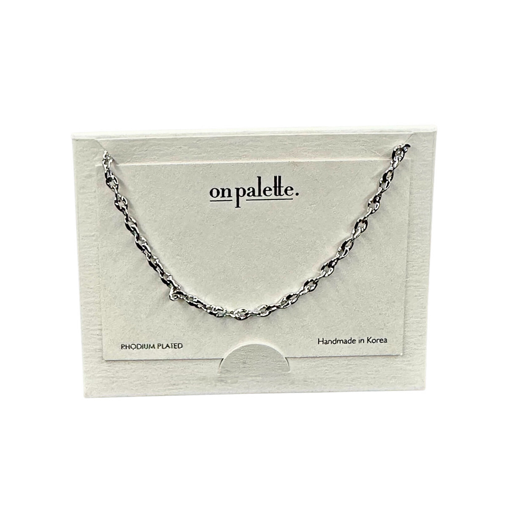 14K Dipped On Palette Carded Necklaces