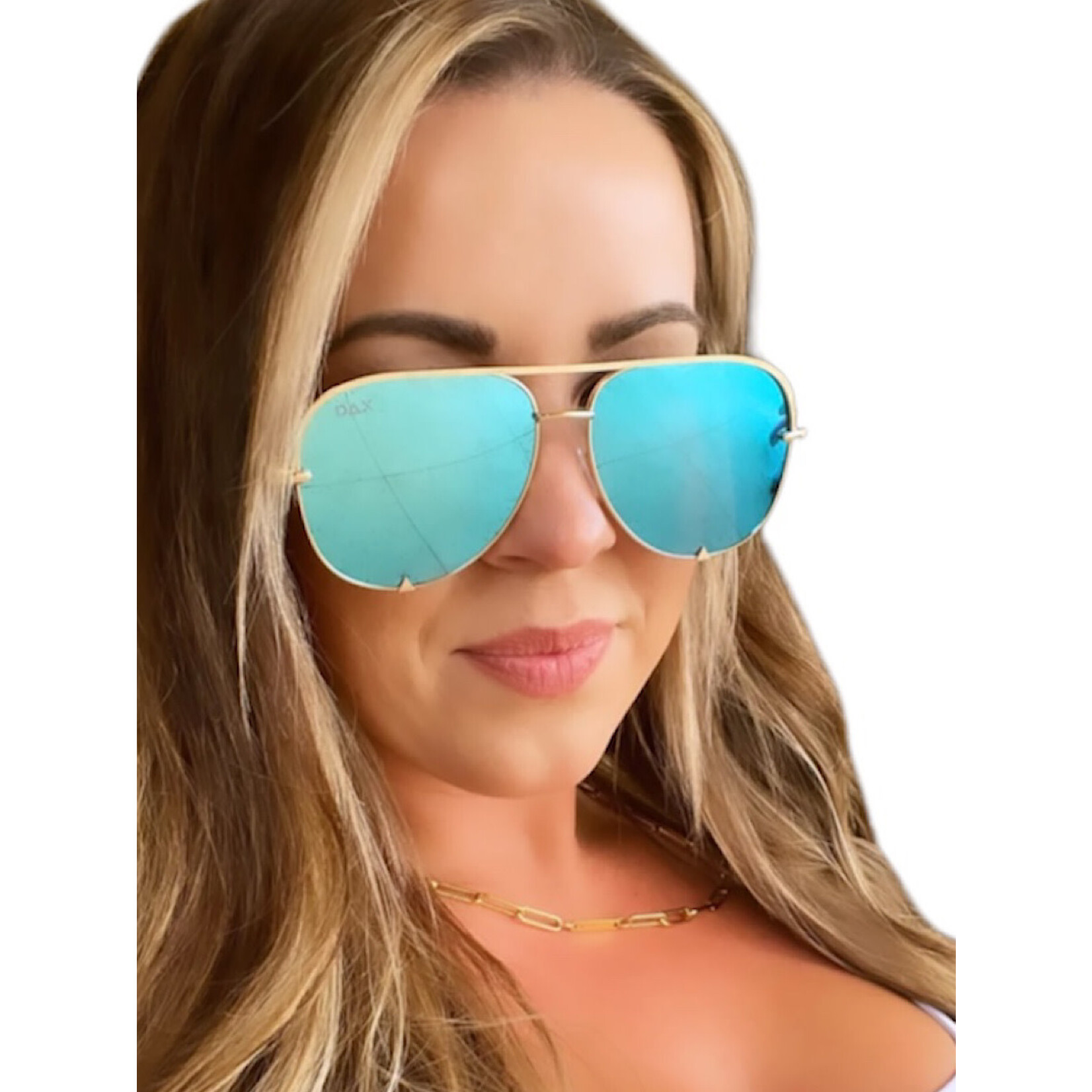 DAX Classic Aviator Ocean Sunglasses