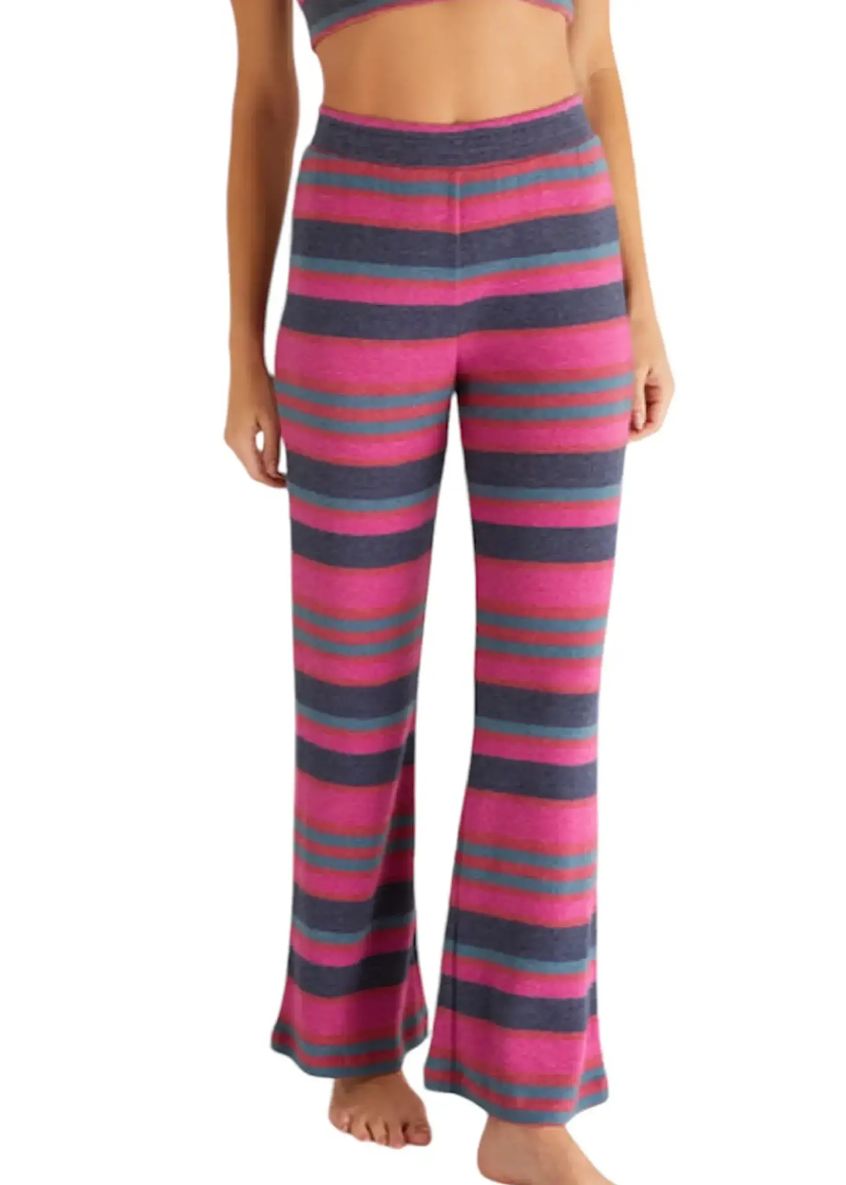 Z supply Lounging Around Stripe Pant Midnight Blue