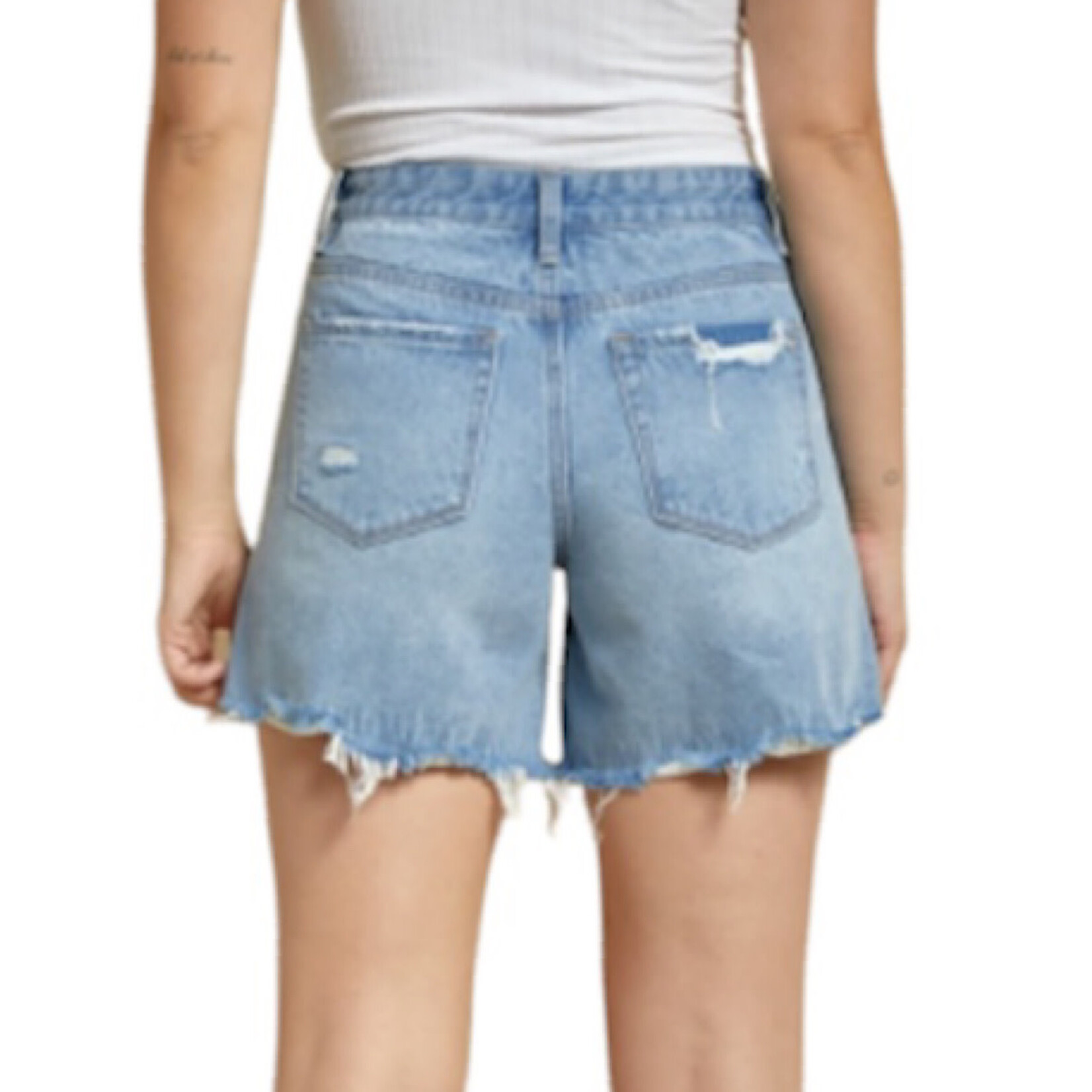 Mica Denim MICA MDP-H626R Montana Boyfriend Midi Shorts