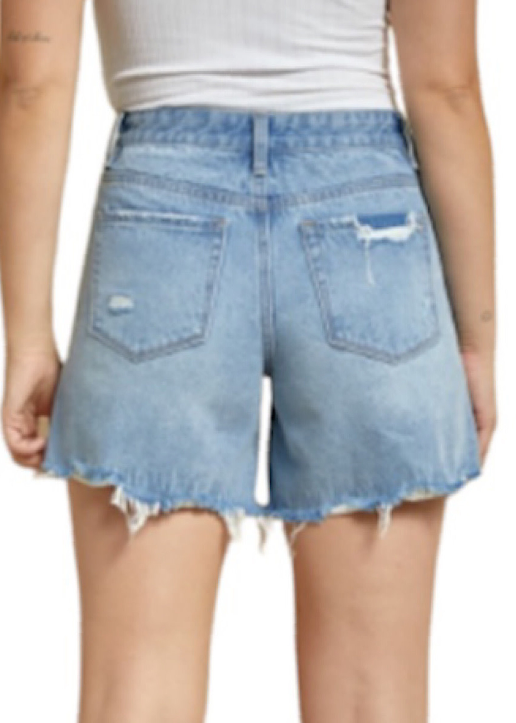 Mica Denim MICA MDP-H626R Montana Boyfriend Midi Shorts