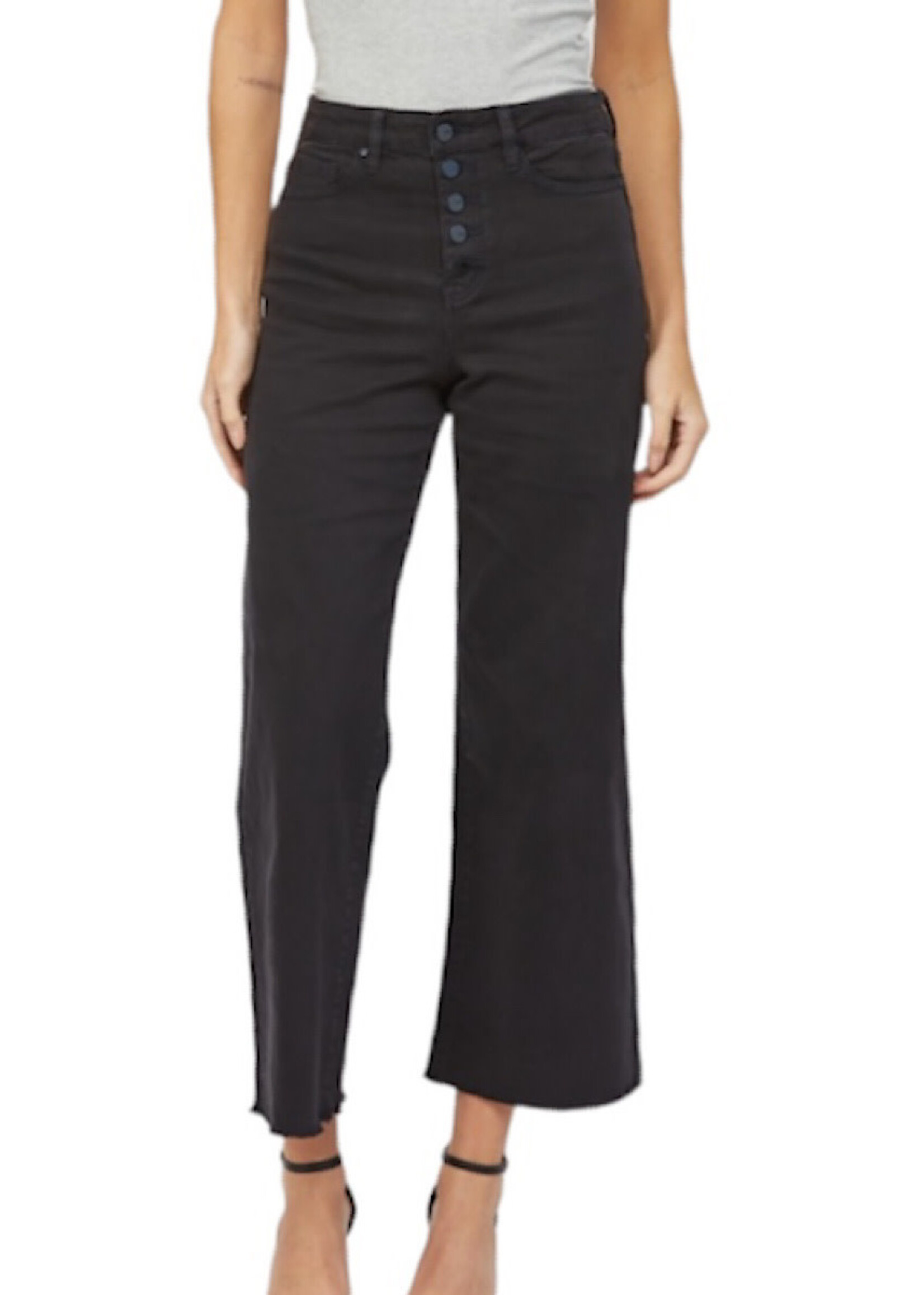 Mica Denim MICA MDP-W1304CH Charcaol Chromatic H/R Wide Crop