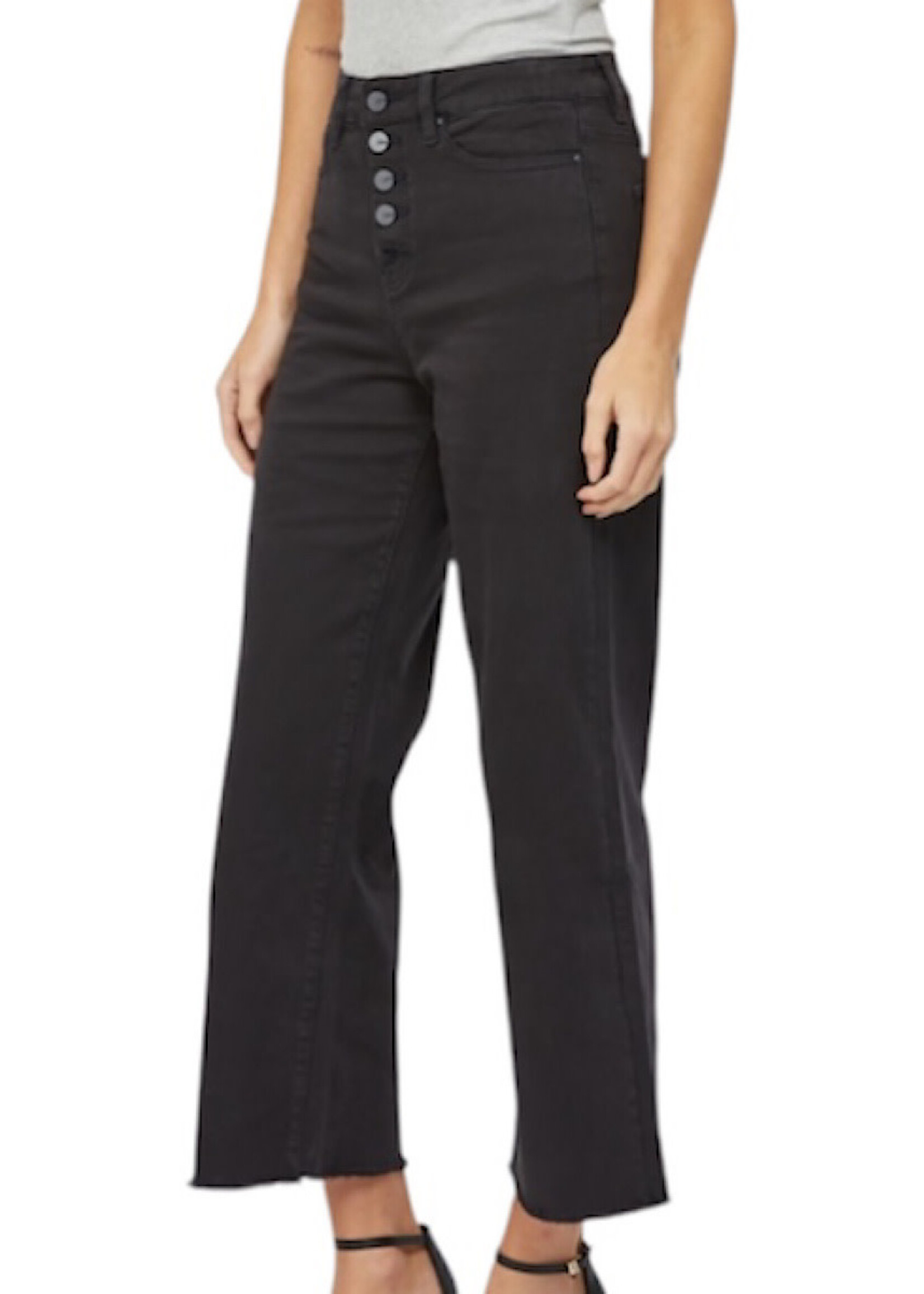 Mica Denim MICA MDP-W1304CH Charcaol Chromatic H/R Wide Crop