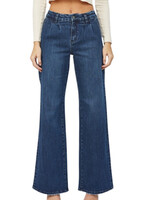 Mica Denim MICA MDP-W2019 Med Wash H/R Wide Leg