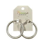 Tube Hoop Earrings
