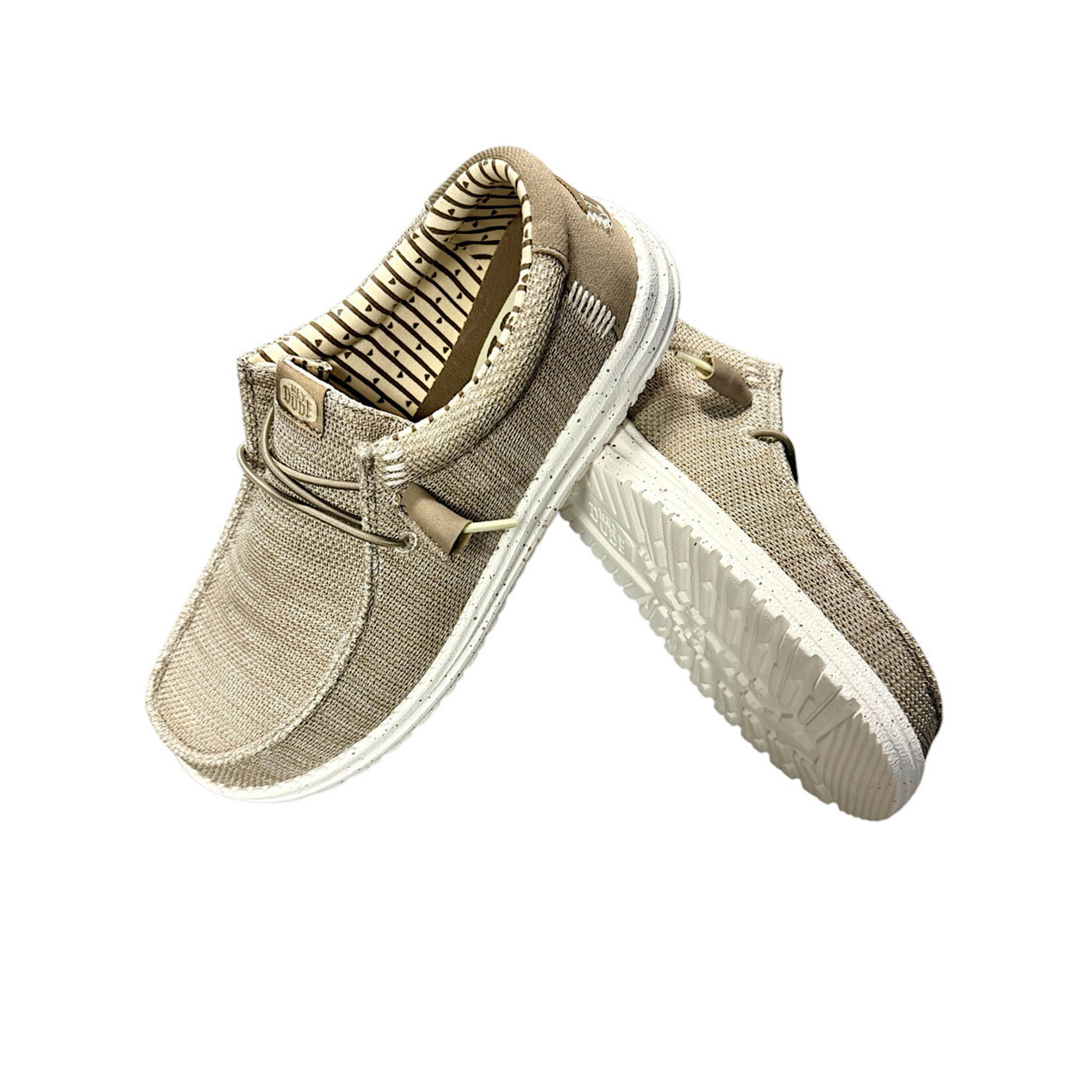 Hey Dude Hey Dude Wally Stretch Sox Tan Mens