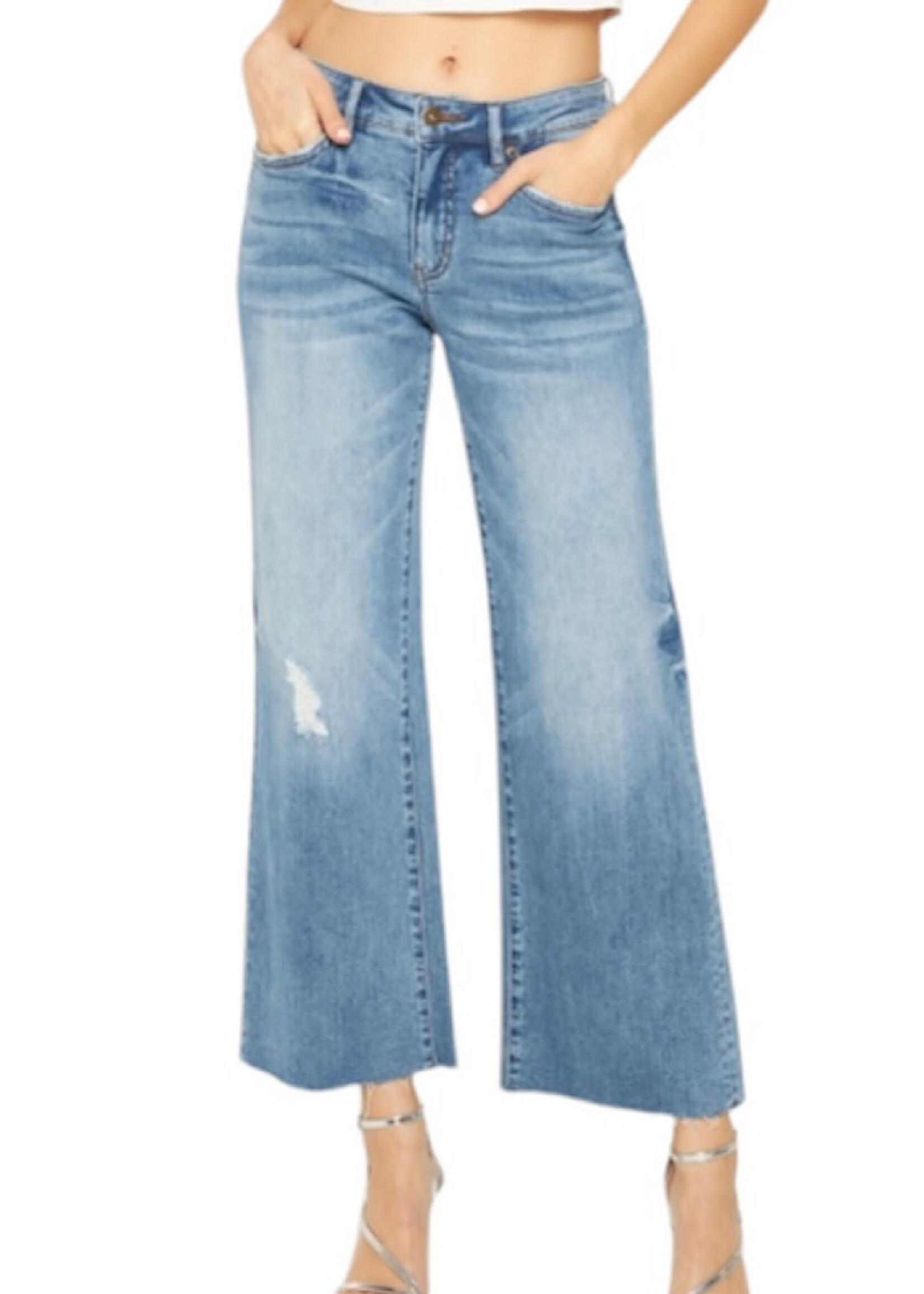 Mica Denim MICA MTT-W3374 Morning Blue M/R Wide Leg