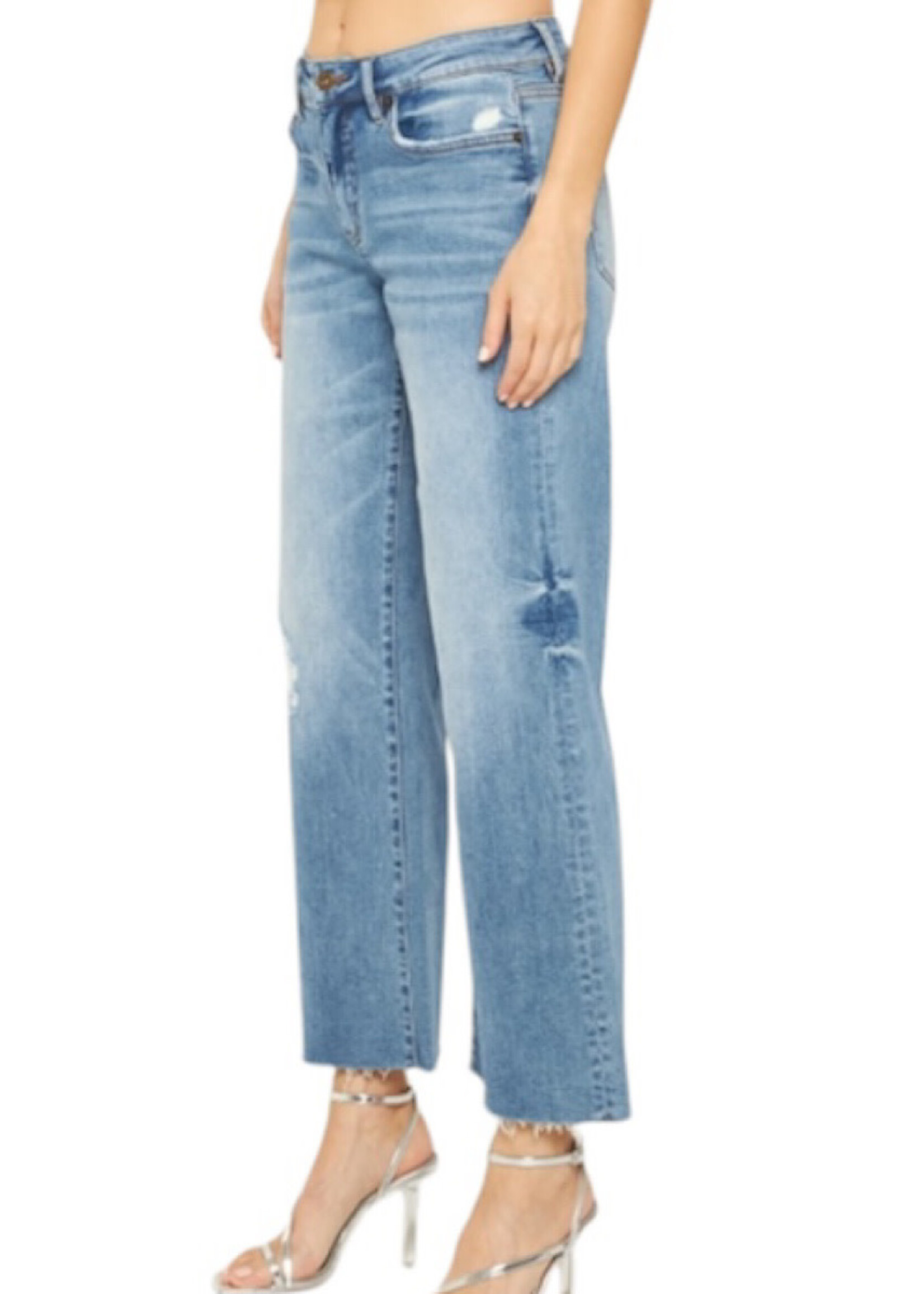 Mica Denim MICA MTT-W3374 Morning Blue M/R Wide Leg