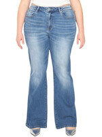 Mica Denim MICA MXP-F3259 Glaucous Blue H/R Relaxed Flare