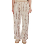 Multi Beige Dyed Pants with Elastic Waist