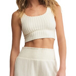 Z Supply Z Supply Zoe Rib Tank Bra Bone