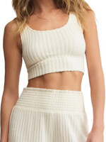 Z Supply Z Supply Zoe Rib Tank Bra Bone