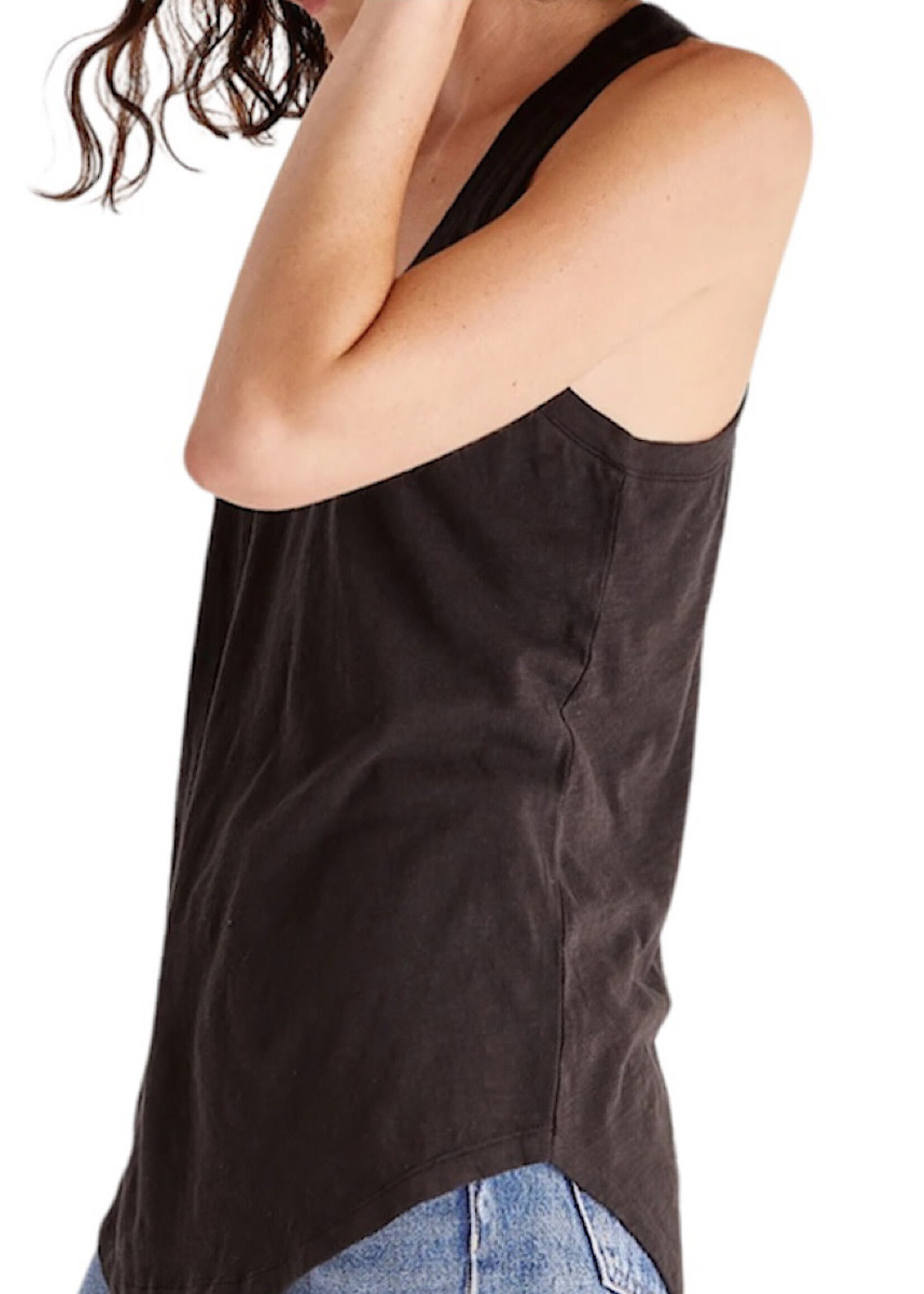 Z Supply Z Supply Relaxed Slub Tank Black