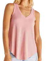 Z Supply Z Supply Rib Hacci Vagabond Guava