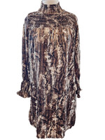 Printed Smock Dress