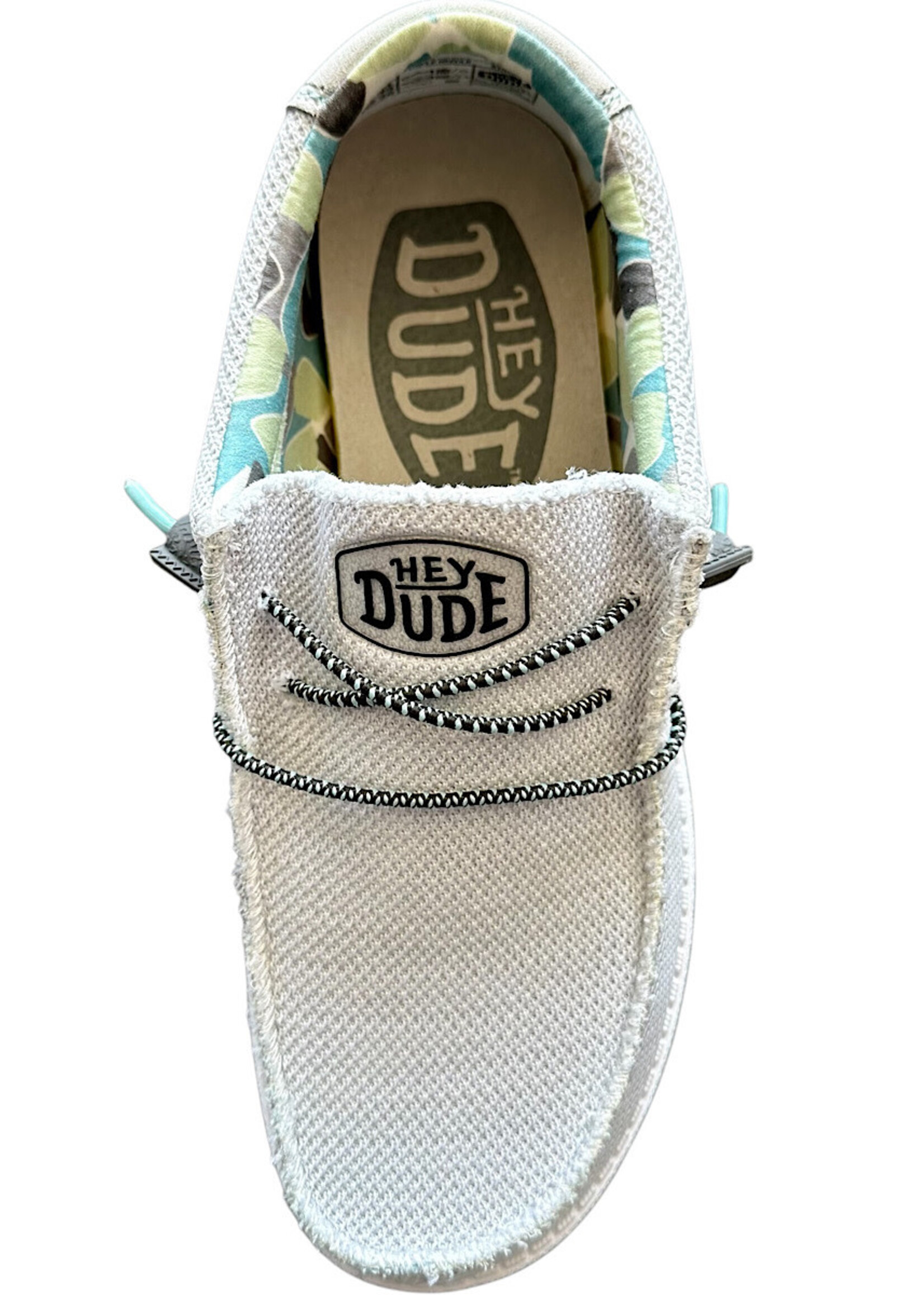 Hey Dude Hey Dude Wally Sox Triple Needle Star White