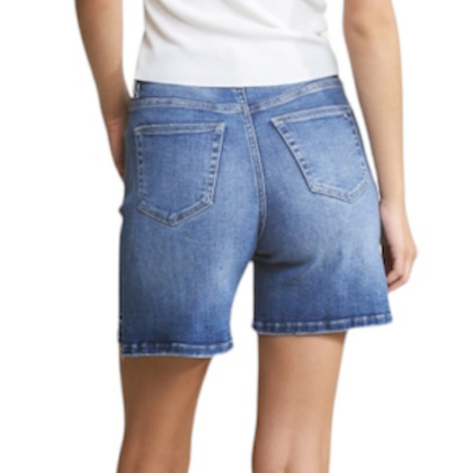 Mica Denim Mica MDP-H3415 S/H Button Up Bermuda Shorts