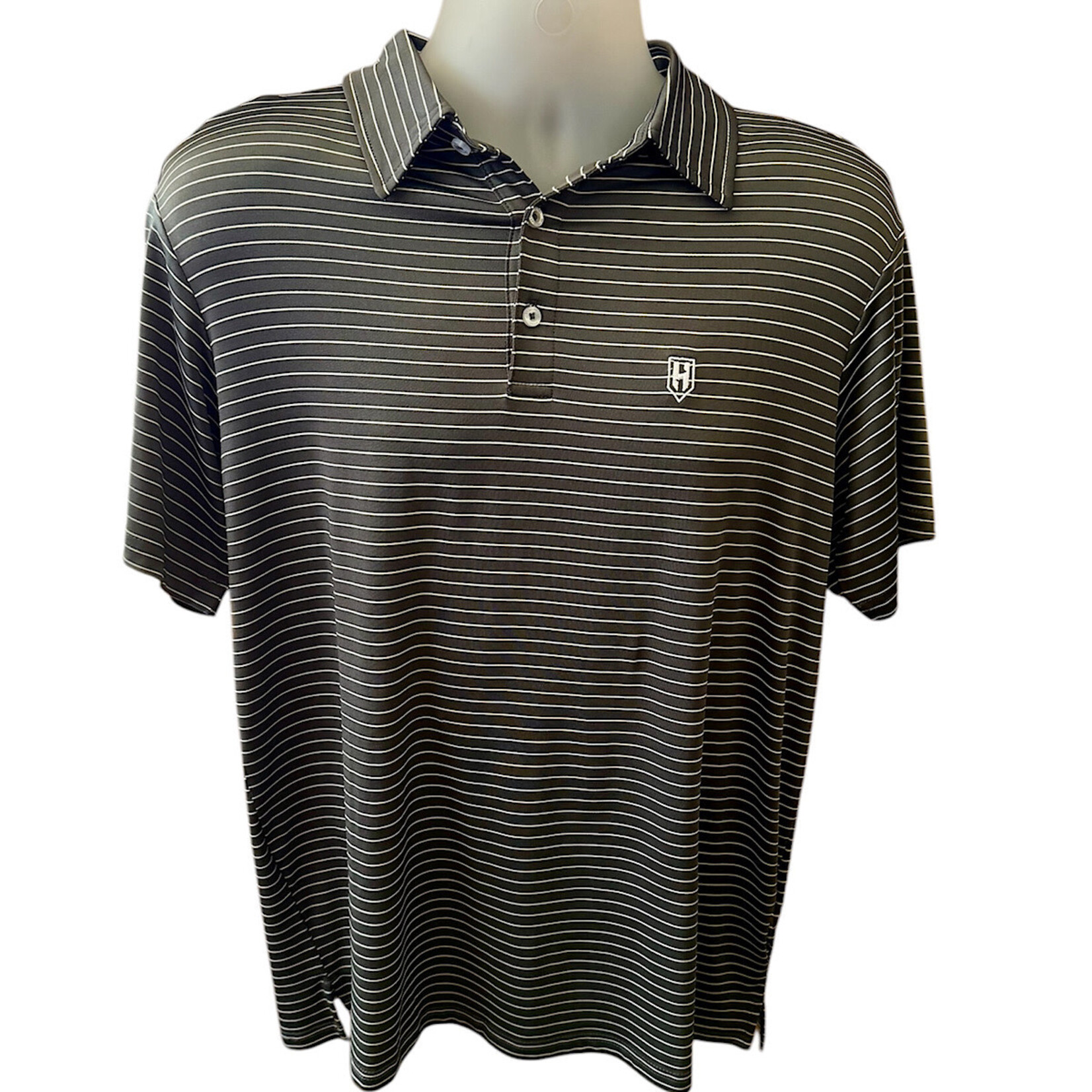 Heybo Wanderer Polo Charcoal/ White