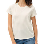 Cotton Colored Ultra Soft Slightly Cropped Basic Tee