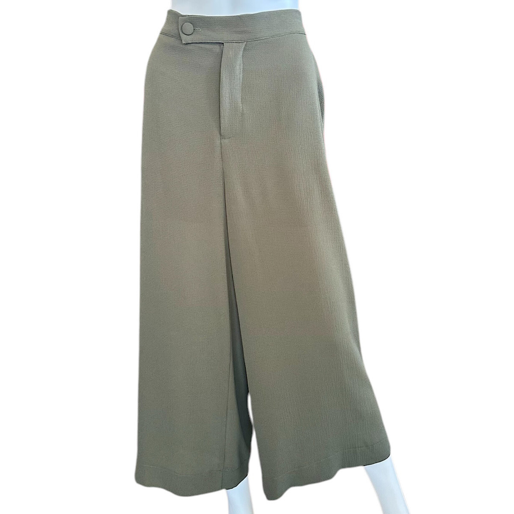 Marisa Crop Pants with Elastic Back