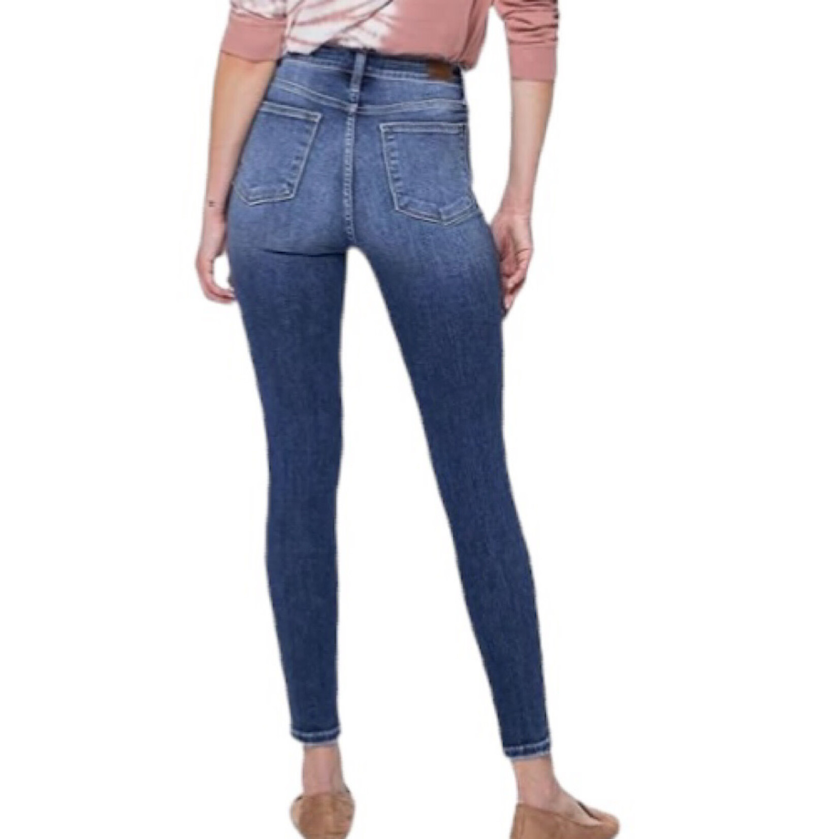 Judy Blue JB82319 High Rise Button Fly Skinny Jean