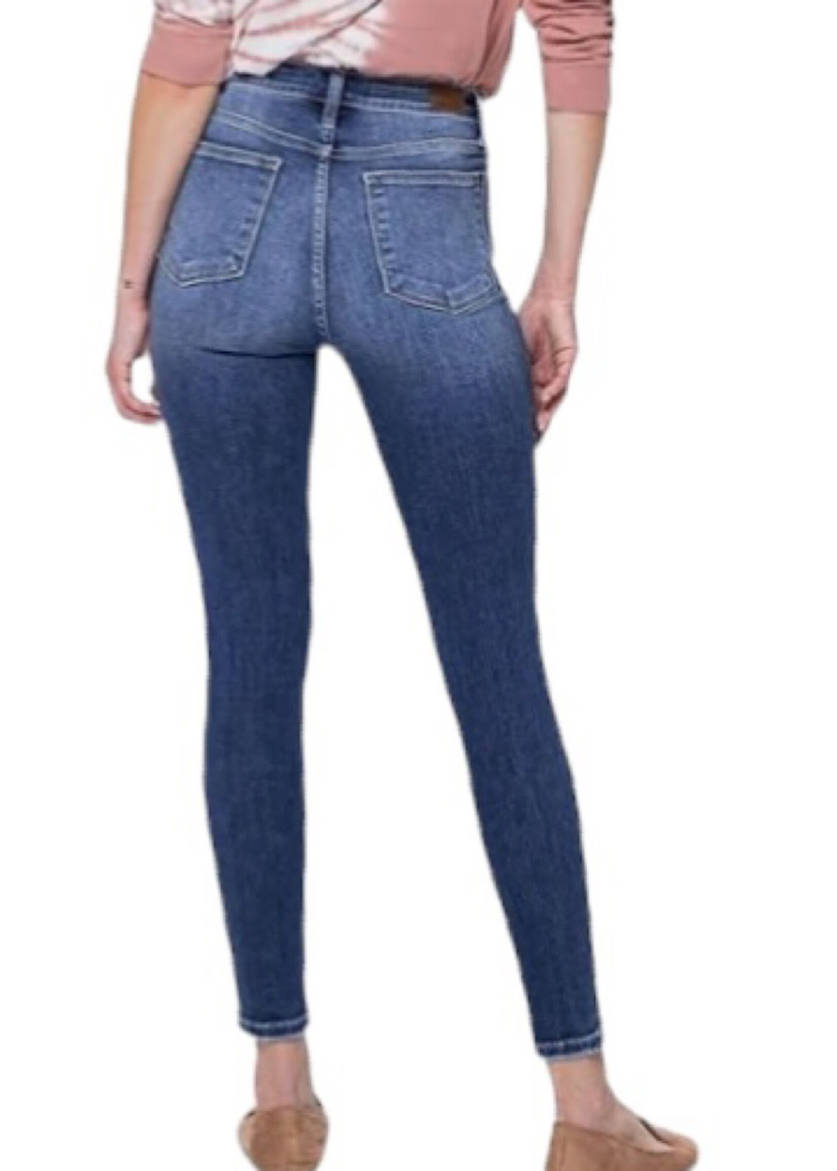 Judy Blue JB82319 High Rise Button Fly Skinny Jean