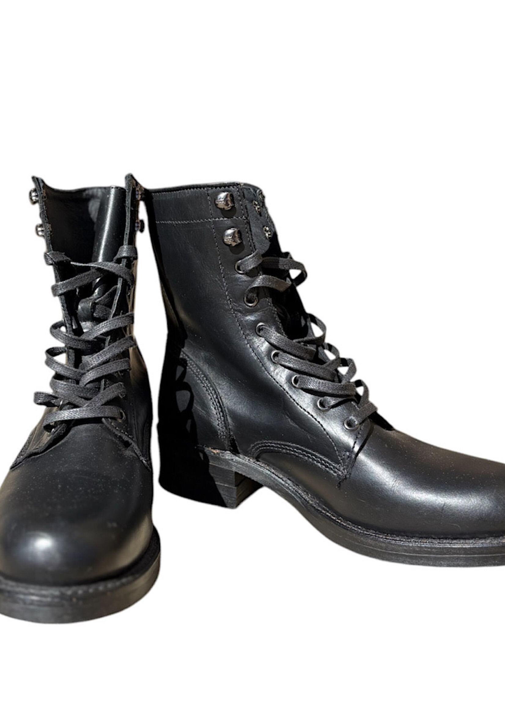 Frye Black Combat Boot Size 9-RF
