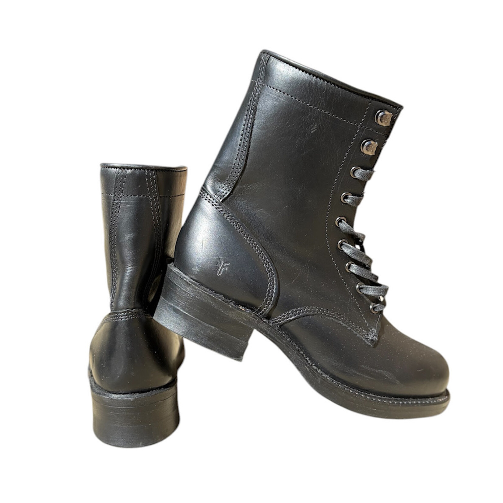 Frye Black Combat Boot Size 9-RF