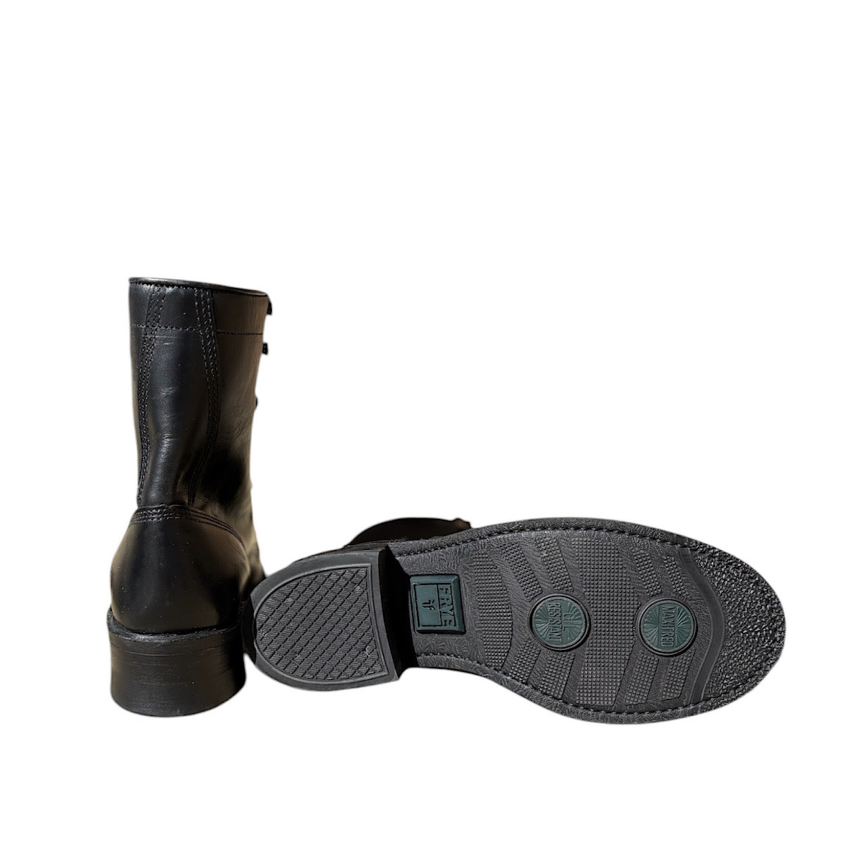 Frye Black Combat Boot Size 9-RF