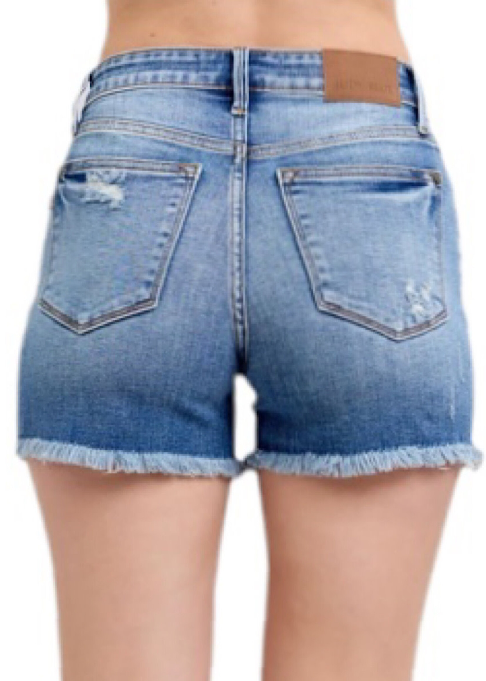 Judy Blue JB152102 H/W Vintage MD Wash With Fray