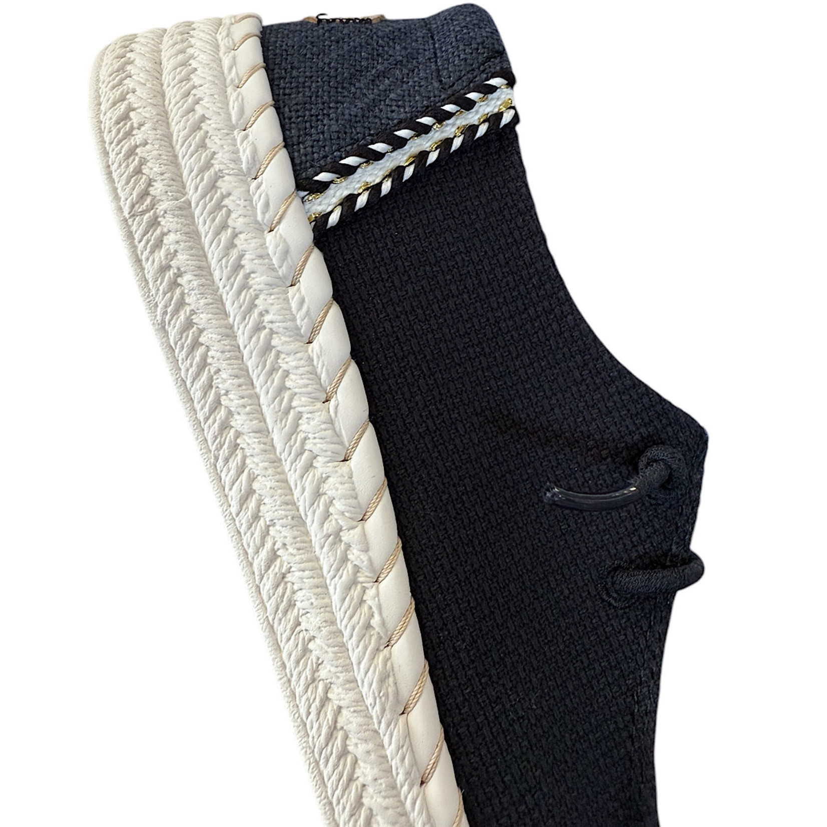 Hey Dude Hey Dude Wendy Espadrille Woven Black Womens