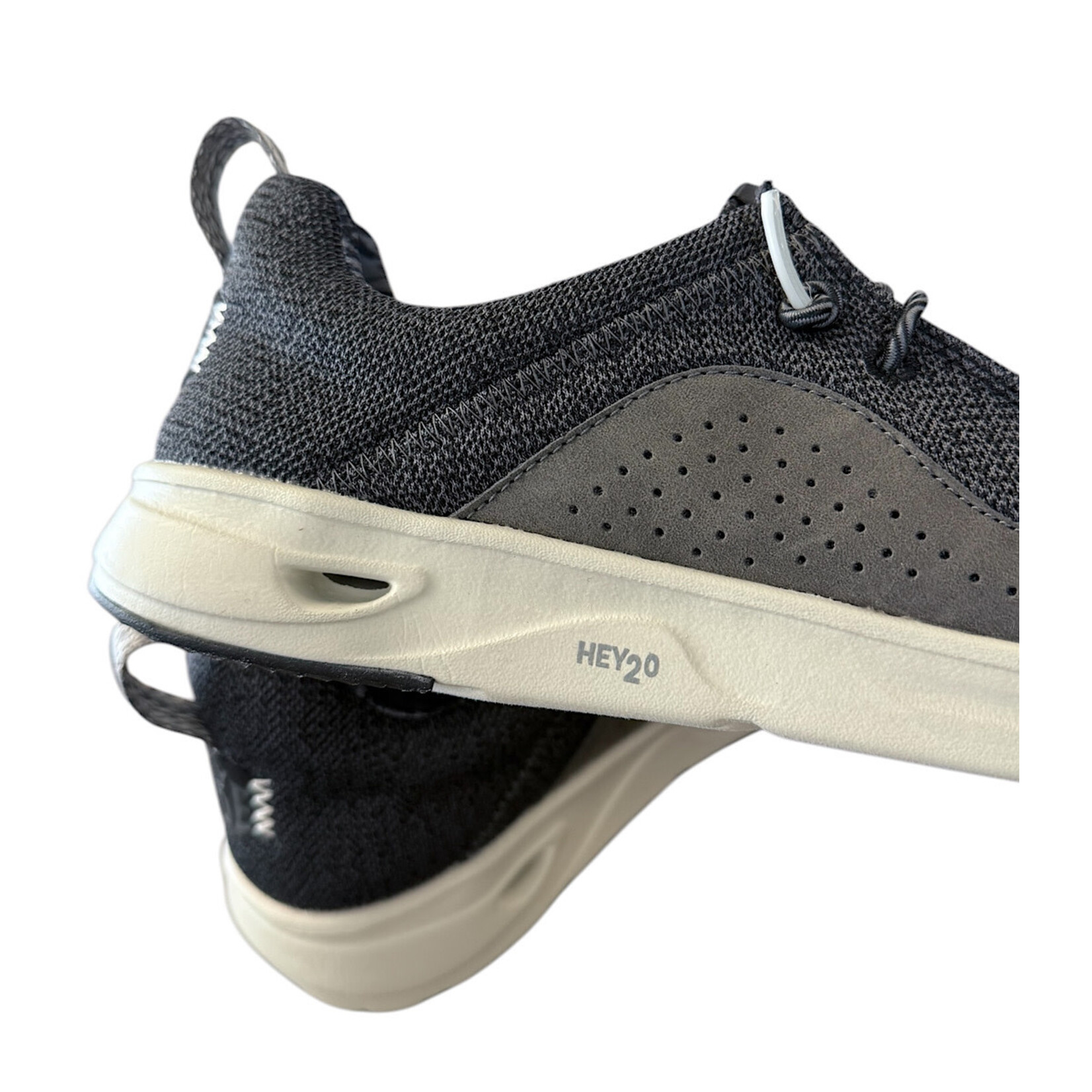 Hey Dude Hey Dude Wally Hey20 Mesh Black/Monument Grey Mens