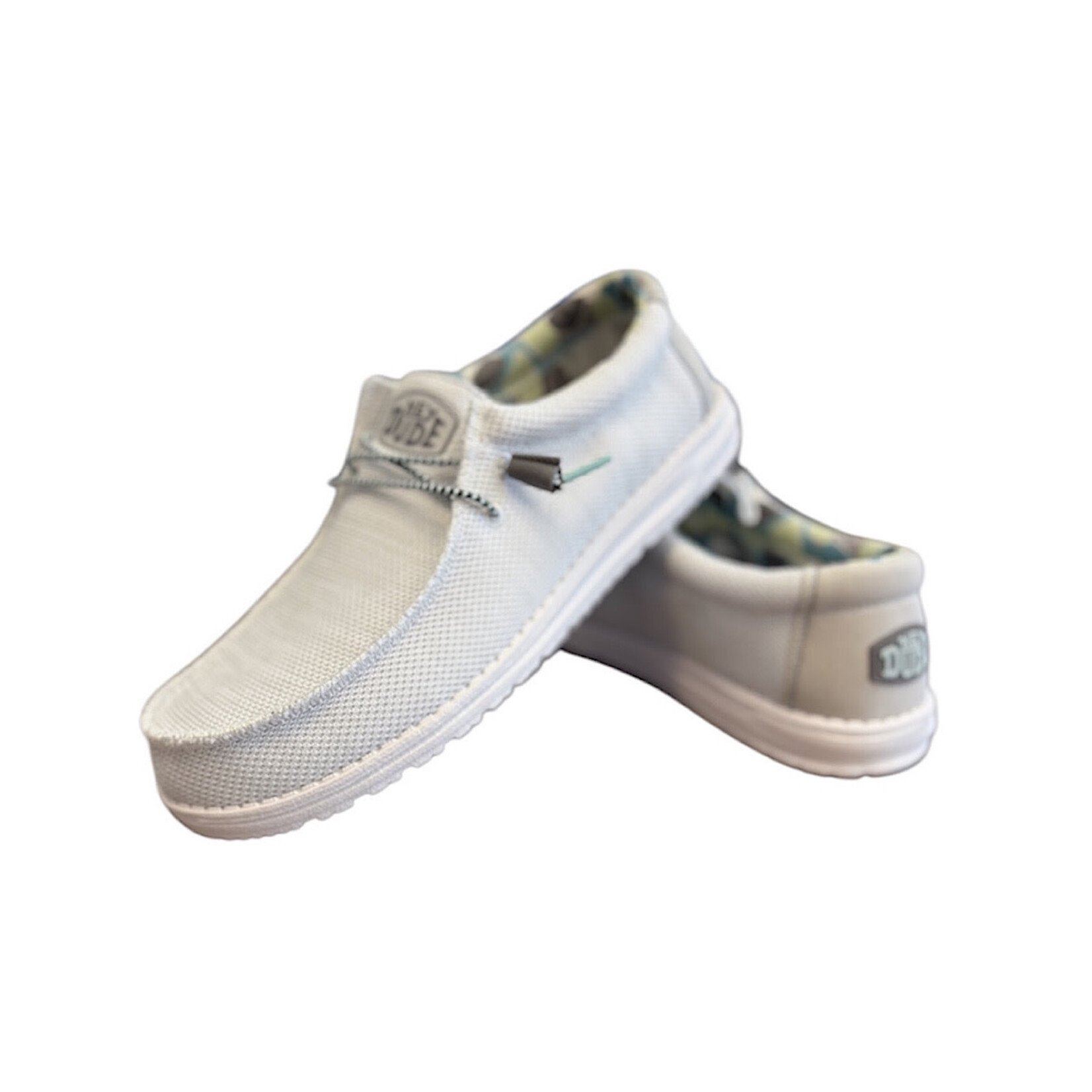 Hey Dude Hey Dude Wally Sox Triple Needle Star White