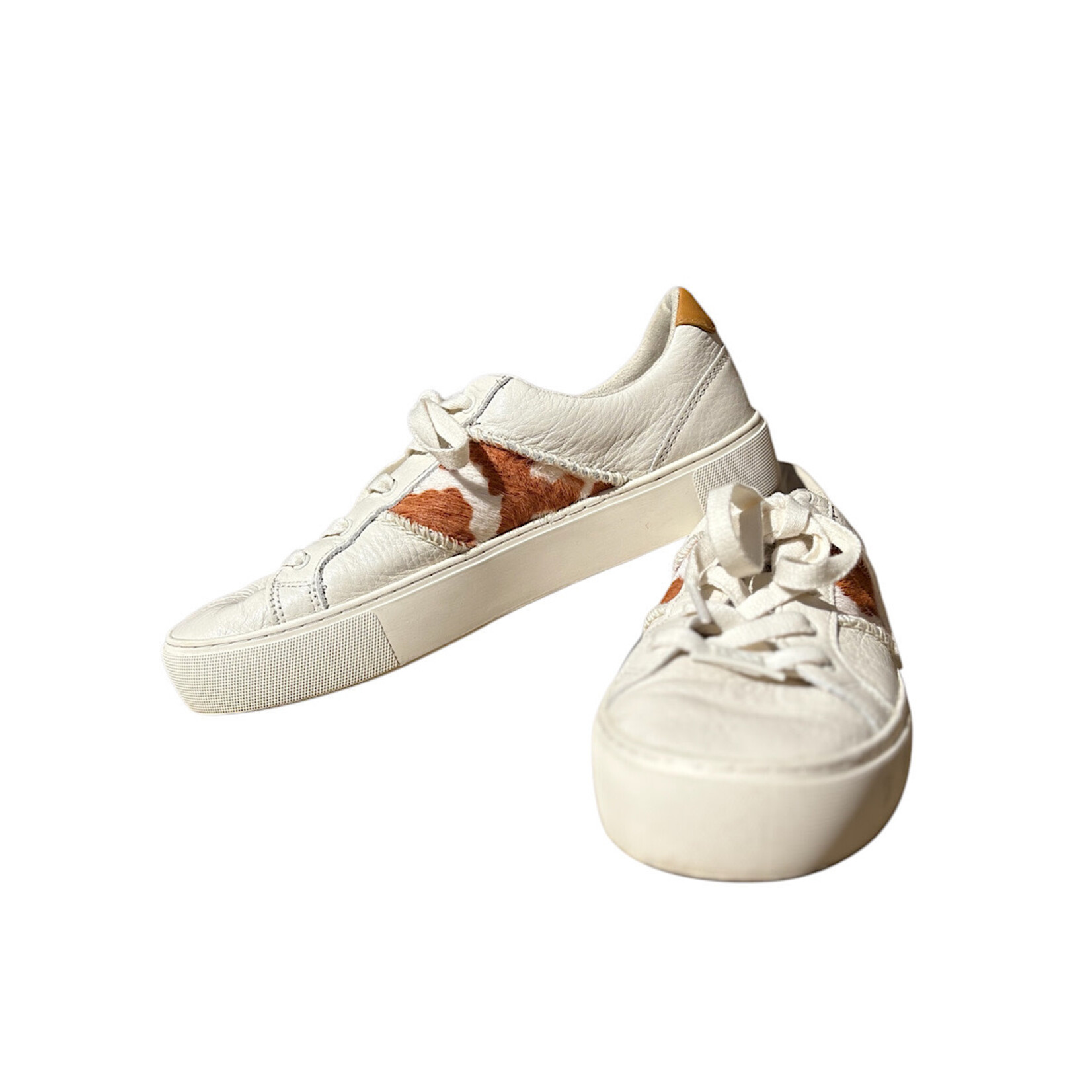 UGG Cowhide Patch Sneakers Size 9-RF