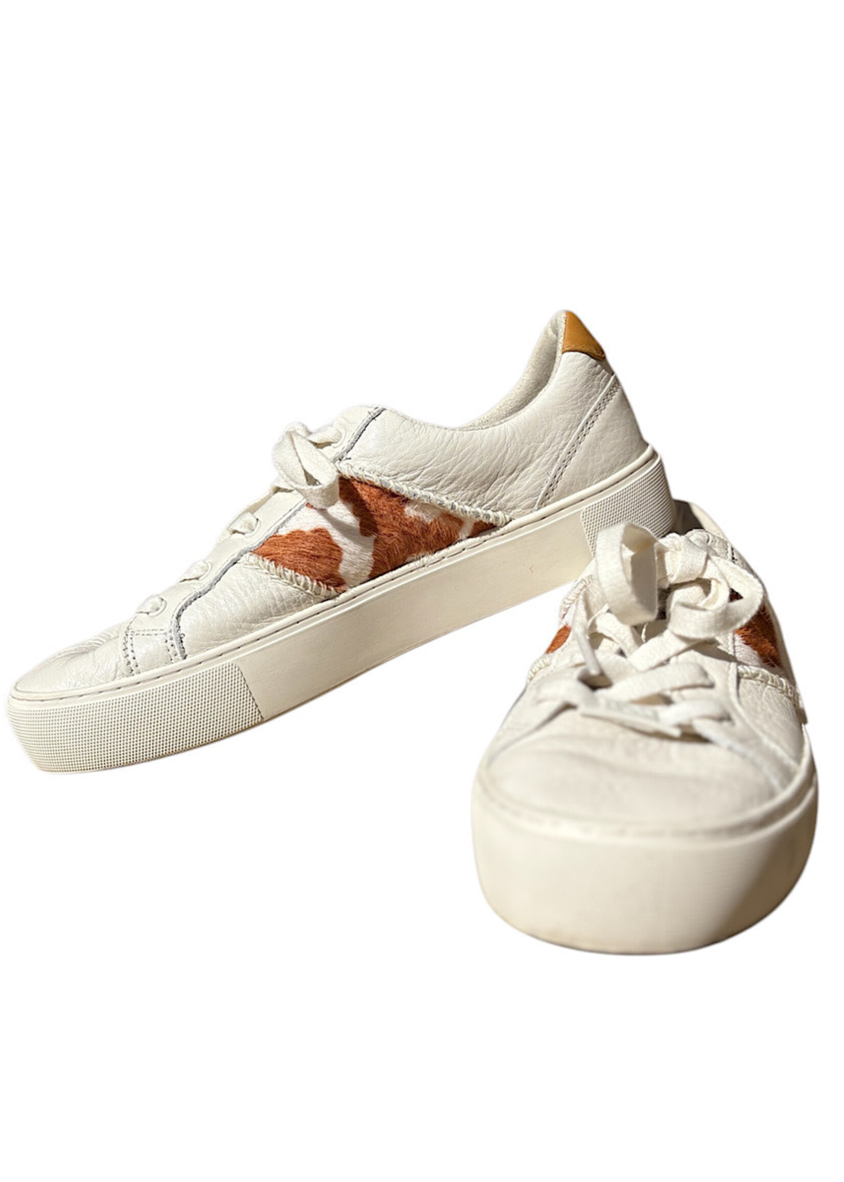 UGG Cowhide Patch Sneakers Size 9-RF