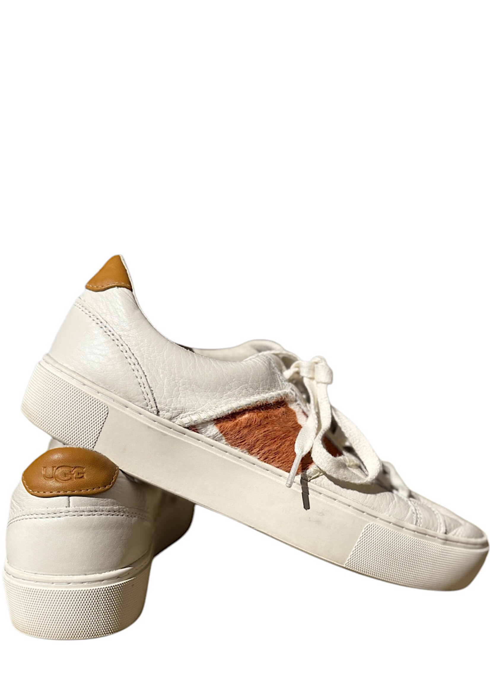 UGG Cowhide Patch Sneakers Size 9-RF