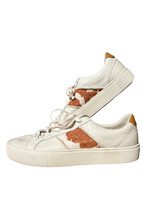 UGG Cowhide Patch Sneakers Size 9-RF