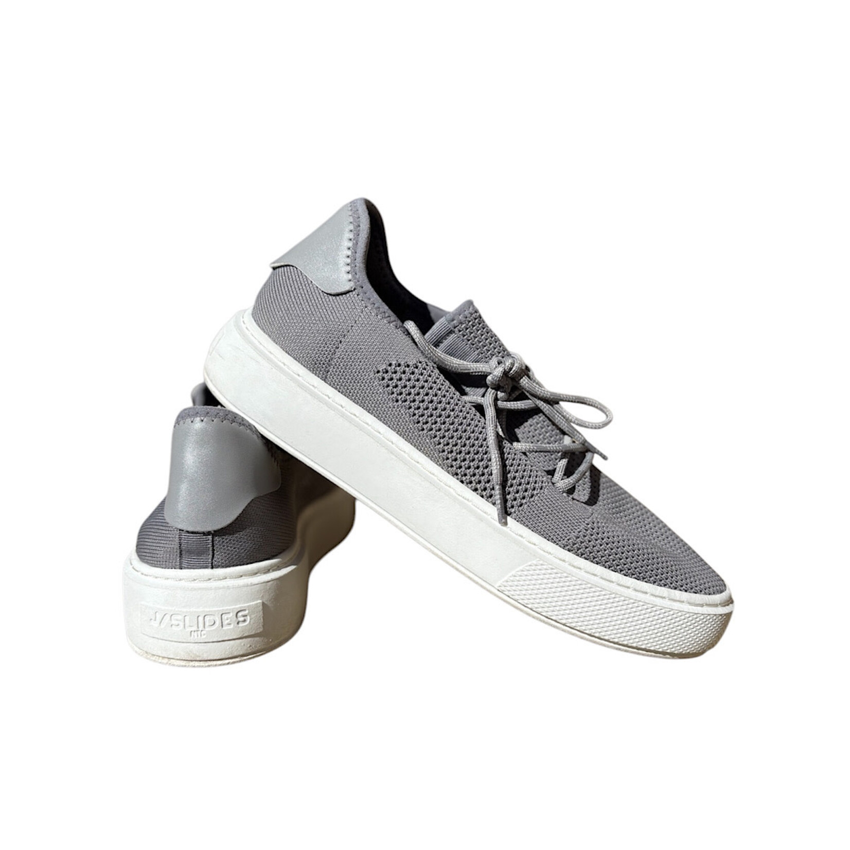 Jslides Grey/White Sneaker Size 9.5-RF