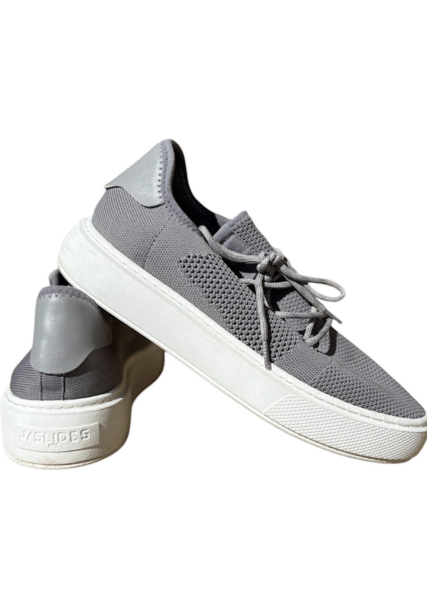 Jslides Grey/White Sneaker Size 9.5-RF