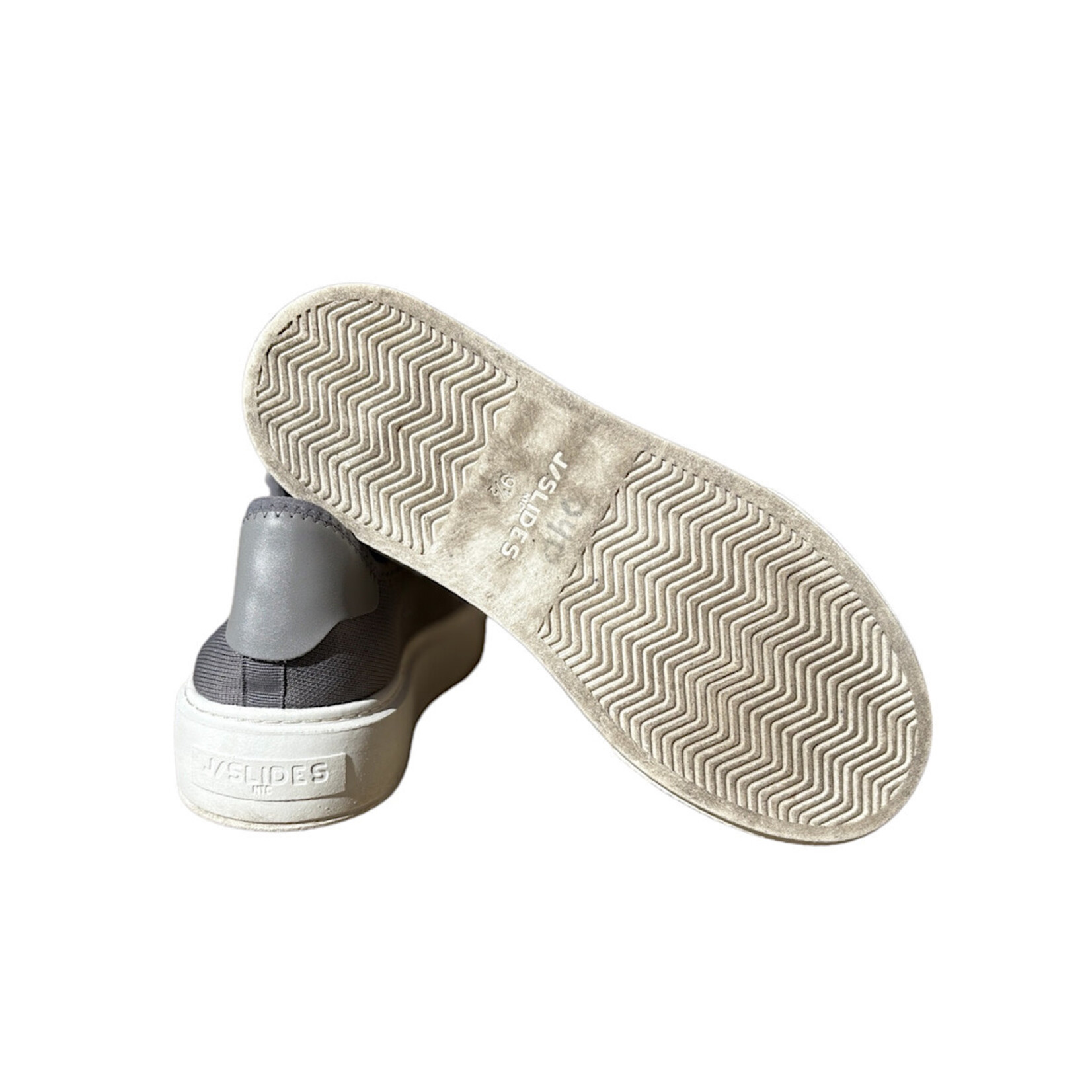 Jslides Grey/White Sneaker Size 9.5-RF