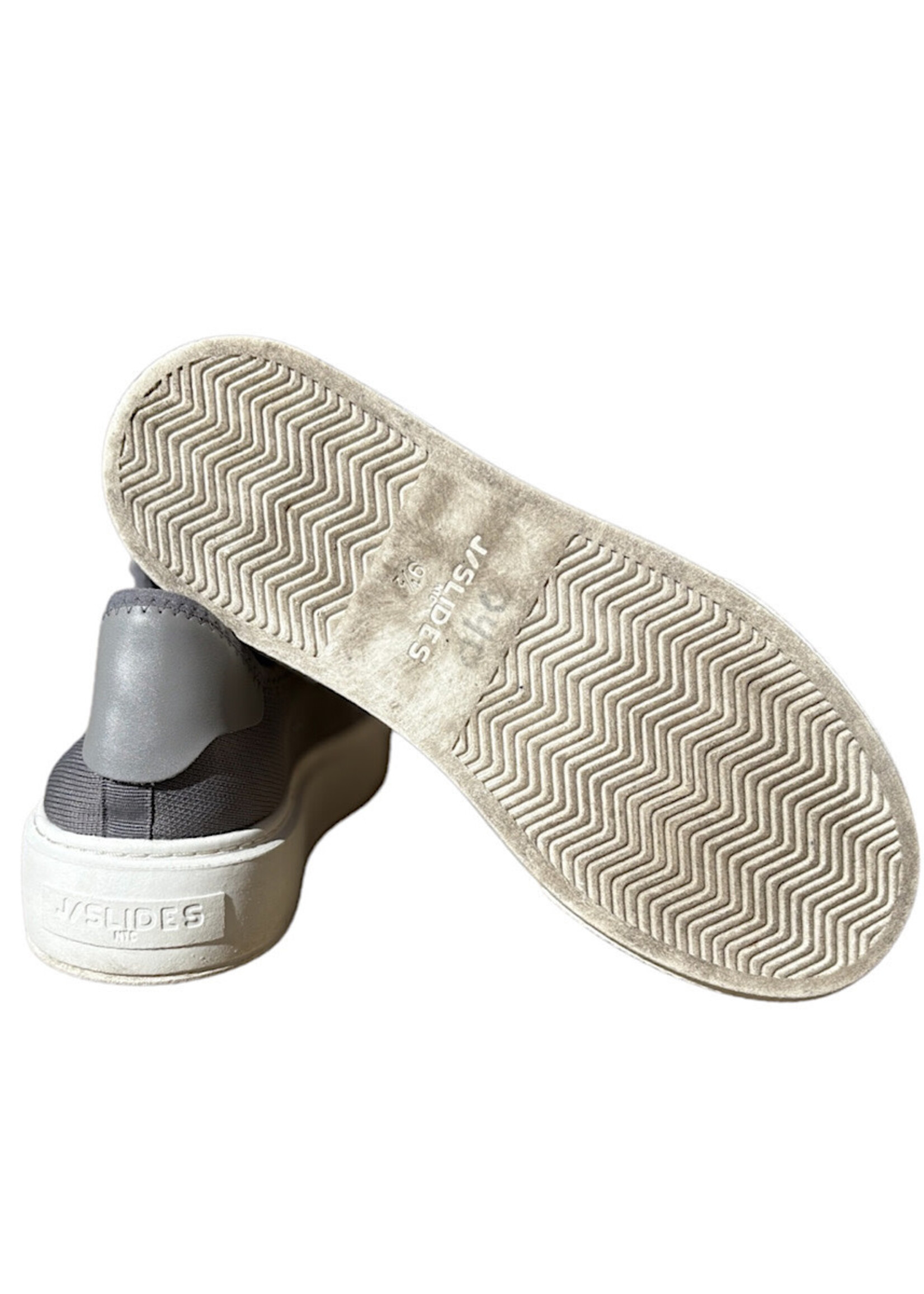 Jslides Grey/White Sneaker Size 9.5-RF