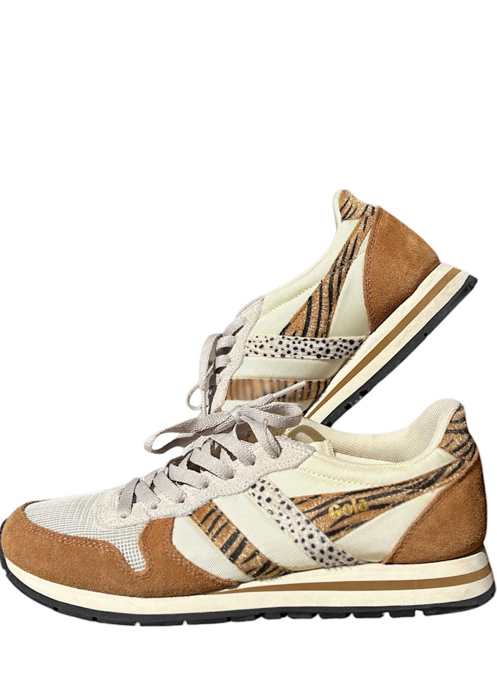 Gola Animal Print Safari Sneakers Size 9-RF