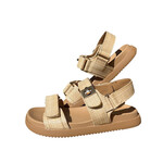 Natural Raffia Woven Double Strap Sandal