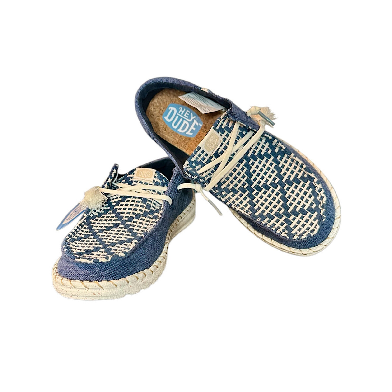 Hey Dude Hey Dude Wendy Funk Coastal Jute Navy Blazer Womens