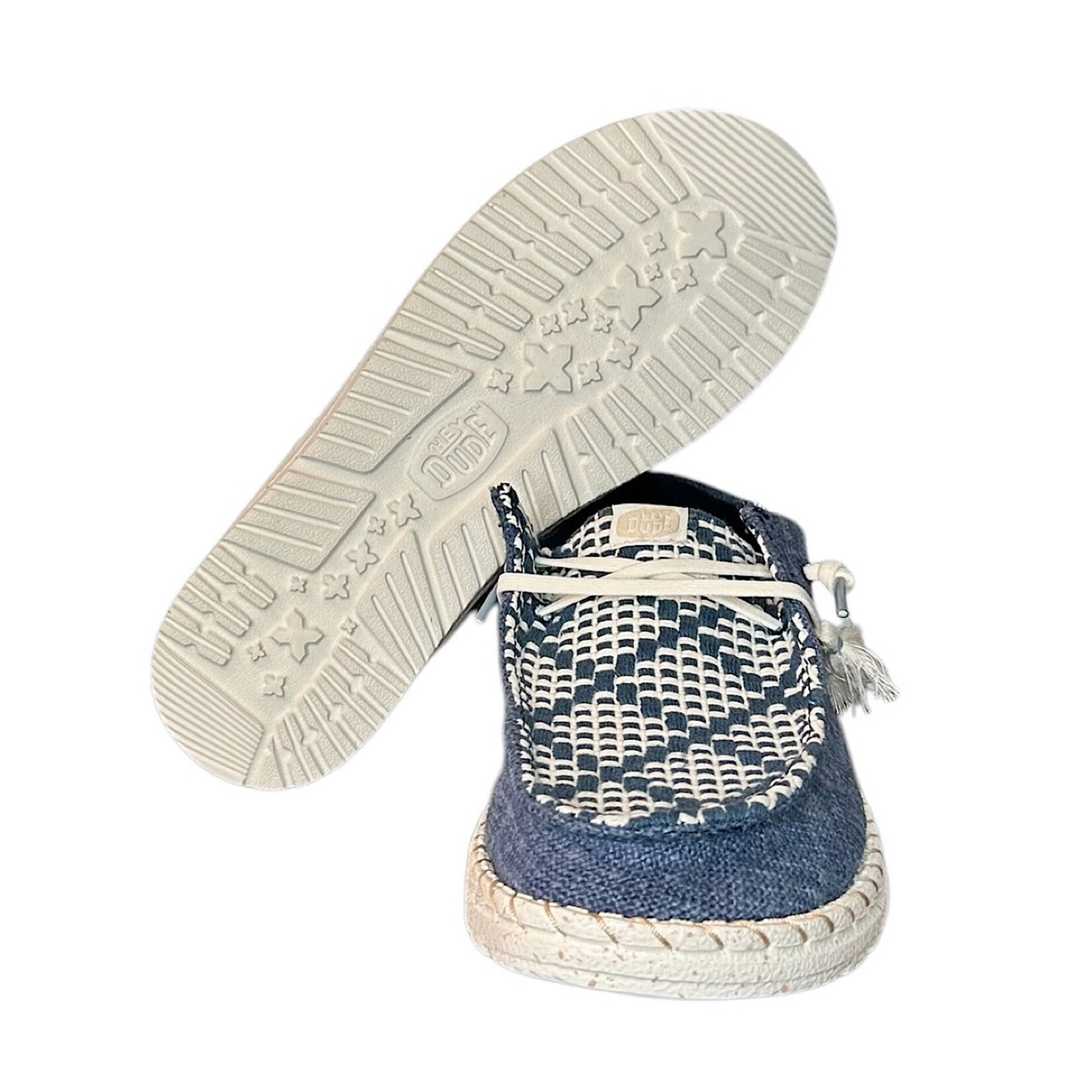 Hey Dude Hey Dude Wendy Funk Coastal Jute Navy Blazer Womens