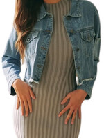 Crop Denim Jacket