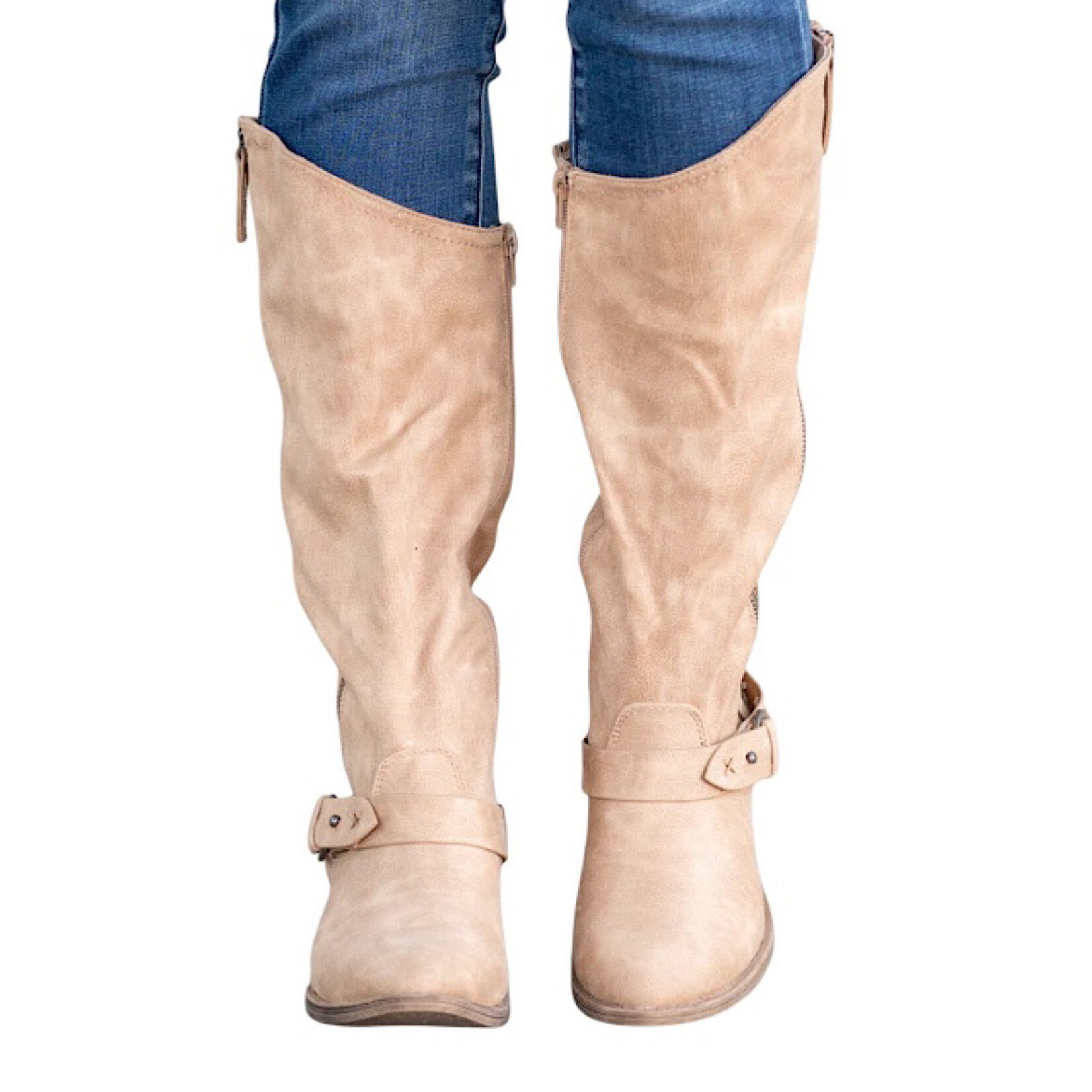 Very G Merlot Cream Boot