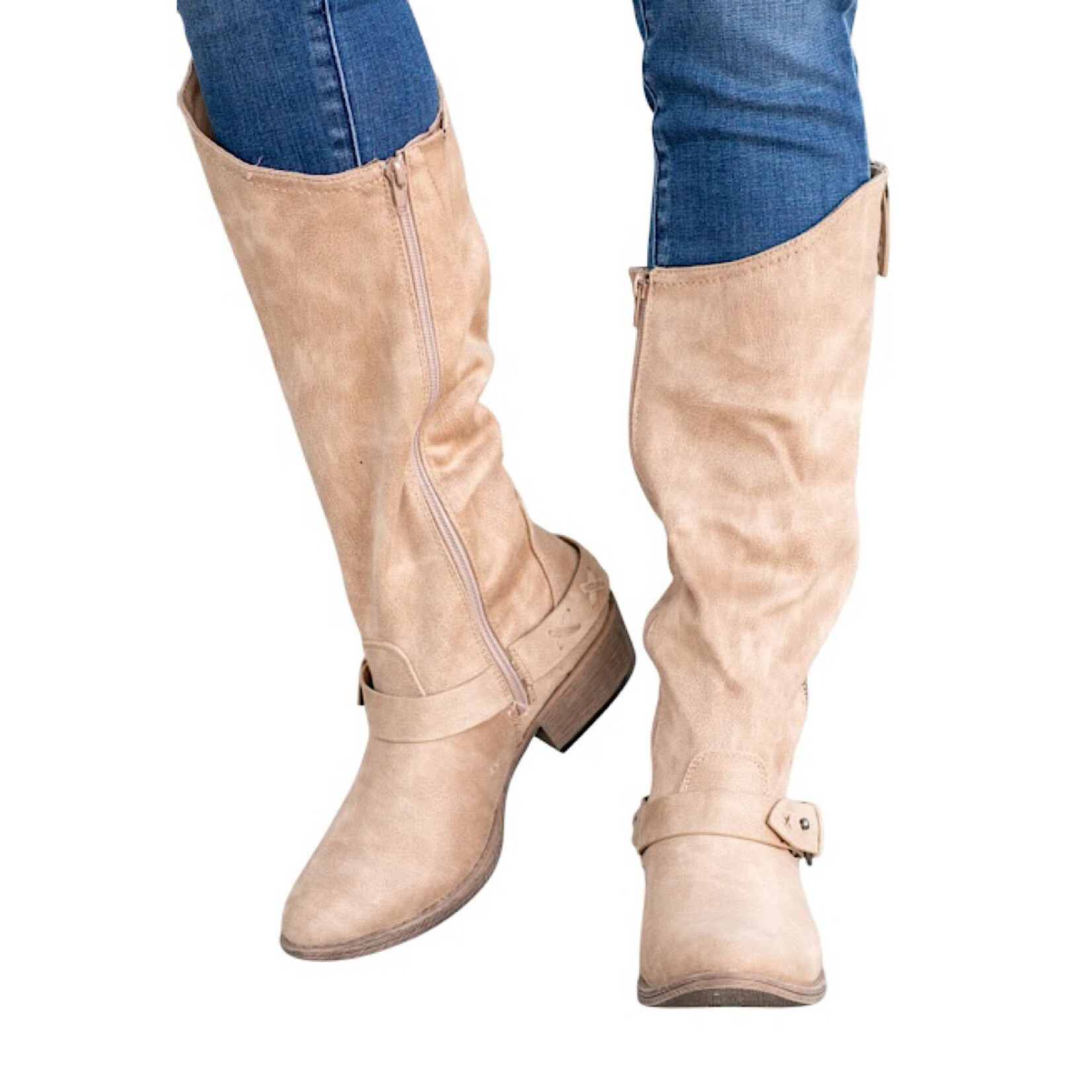 Very G Merlot Cream Boot