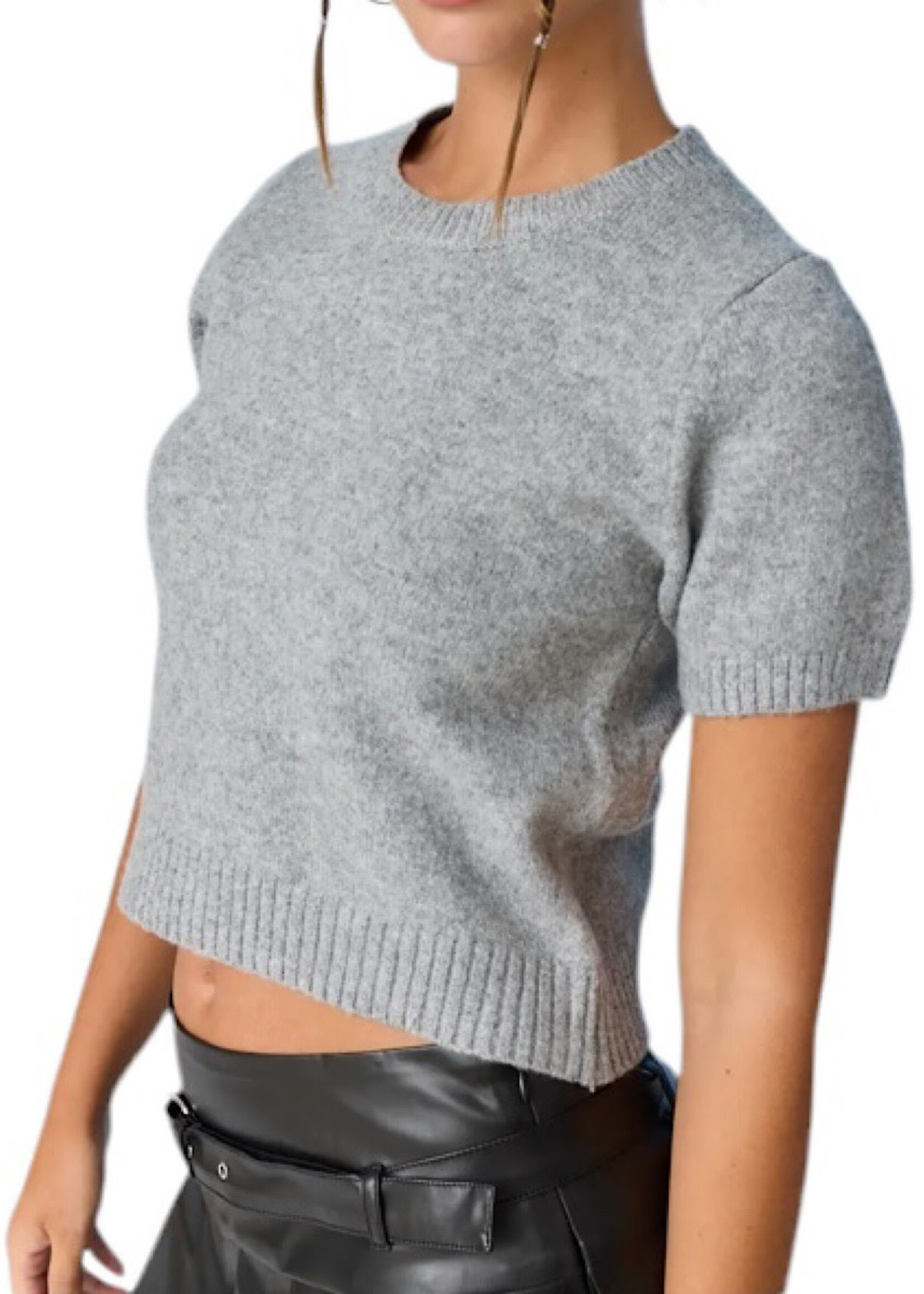 Grey Knit Sweater