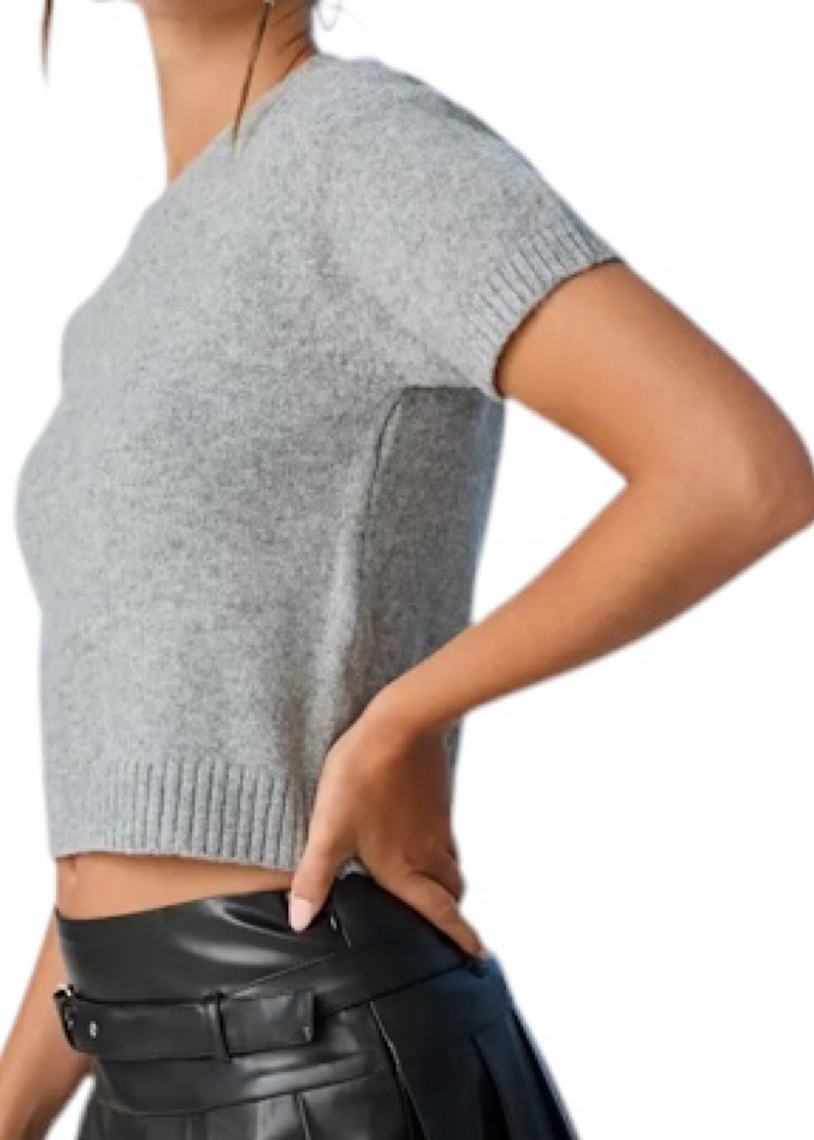 Grey Knit Sweater